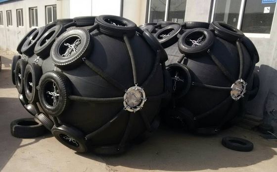 Quality Marine 1.5*3m Tire Marine Pneumatic Yokohama Fender Sheath Type factory