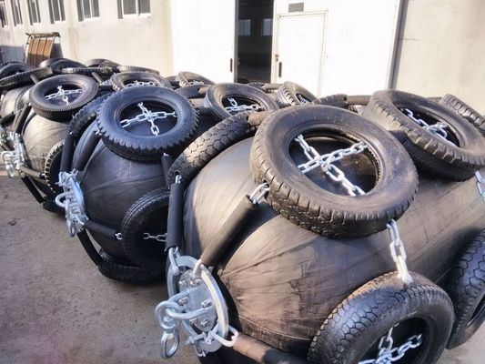 Quality Hydro Pneumatic Rubber Fender Floating Hydro Submarine Fender factory