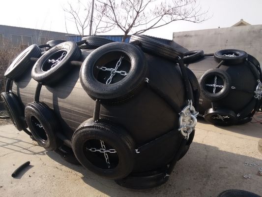 Quality Net Type Pneumatic Rubber D Fender Rubber Marine STD STS factory