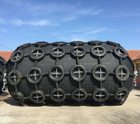 Quality Rubber Mat With Rope Net Pneumatic Boat Fender Pneumatic Rubber Fenders factory