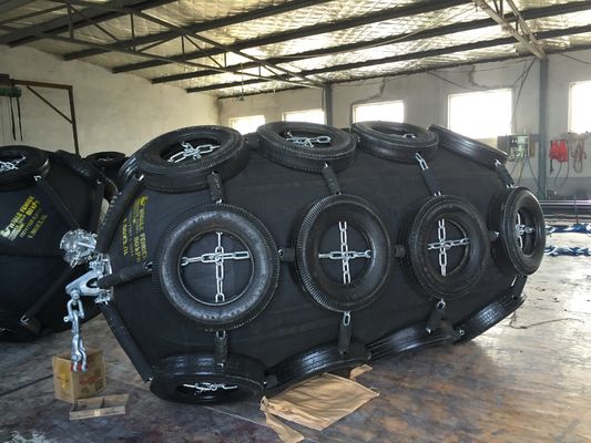 Quality 50KPA/80KPA Marine Rubber Fender ISO Yokohama Fenders factory
