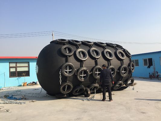 Quality Excellent Shock Absorption Capacity Ship Fenders with Inflation Pressure 50KPa and Performance factory