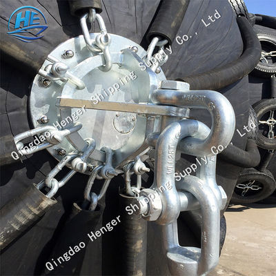 Quality Yokohama Fender 50Kpa 80Kpa Tire Chain Net Pneumatic Rubber Fender factory