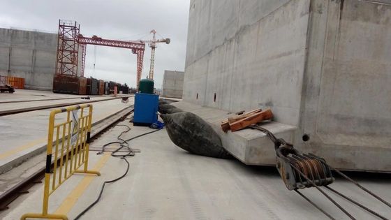 Quality ISO14409 Marine Salvage Inflatable Marine Airbags Heavy Lifting Moving factory