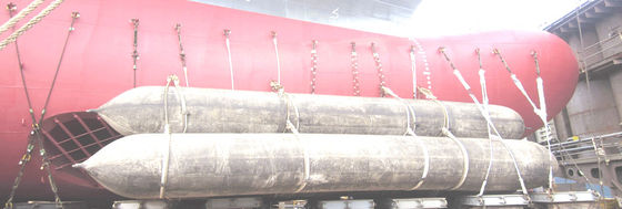 Quality Low Pressure Ship Launching Airbags Inflatable Marine Rubber Airbag factory