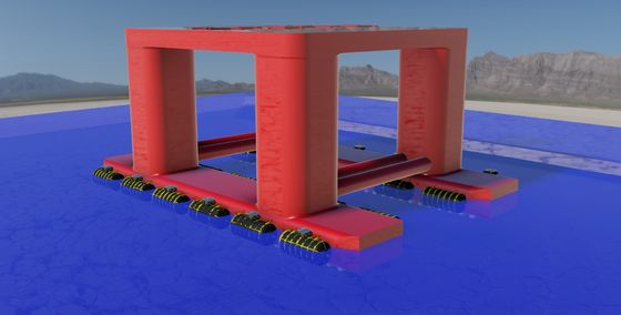 Quality Low Pressure Ship Launching Airbags Inflatable Marine Rubber Airbag factory