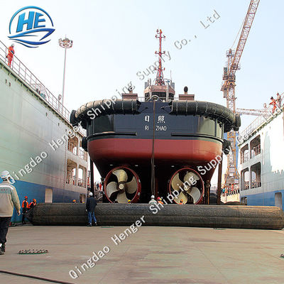 Quality D15*L20m Marine Rubber Airbag Boats Ships Rubber Airbag factory