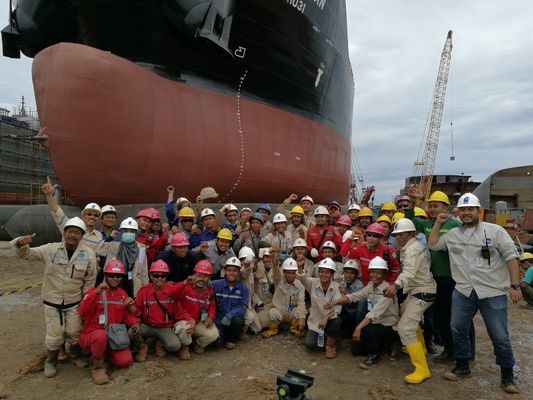 Quality 18mtr Ship Launching Airbags High Pressure Vessel Marine Airbags factory