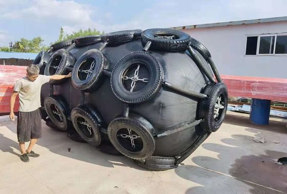 Quality Docking Boat Marine Pneumatic Rubber Fender Yokohama Type BV Certificated factory