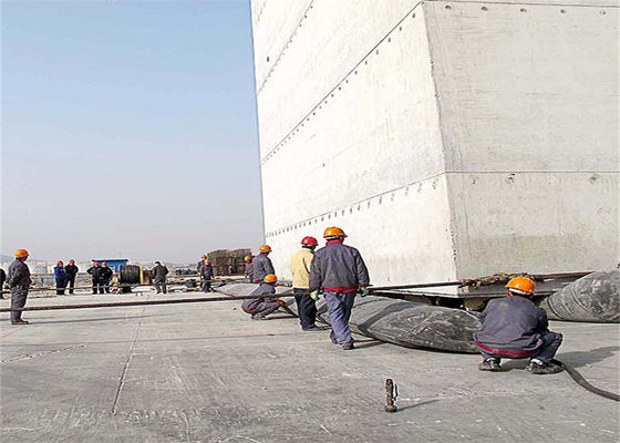 Quality Cargo Salvage Sunken Boats Marine Rubber Airbags factory