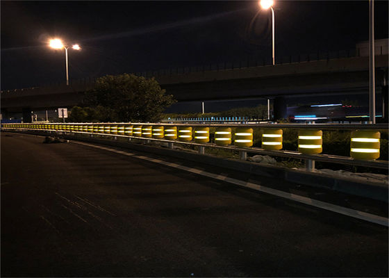 Quality Safe Road Traffic Barrier EVA Material Safety Roller Barrier factory