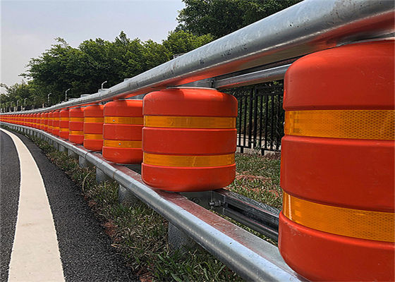 Quality Shock Resistance Roller Barrel Barriers For Highway Tunnel Corner factory