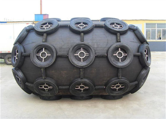 Quality ISO 17357 Pneumatic Rubber Fender Ship To Ship Marine Floating Rubber Fender factory