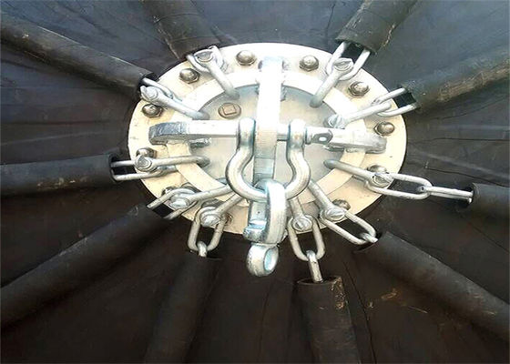 Quality Chain Tires Jacket Cover Pneumatic Rubber Fender QR35 Swivel Hanger factory