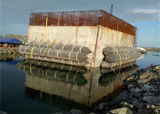 Quality Professional Marine Rubber Airbag for Shipwreck Rescue and Tidal Flat Ships factory