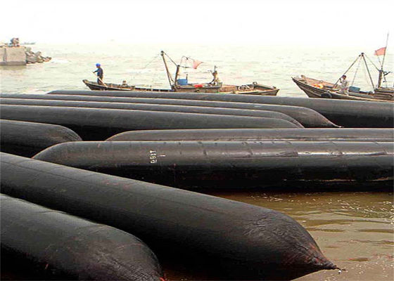 Quality Pneumatic Inflatable Rubber Marine Water Bladder Ship Launching Upgrading factory