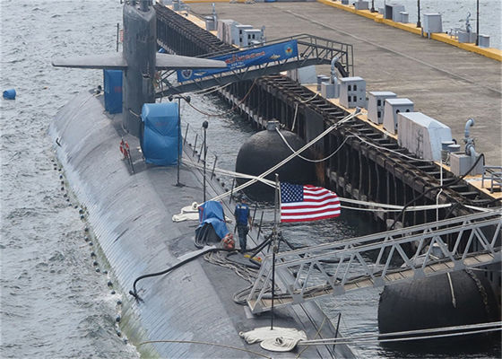 Quality 50Kpa 80Kpa Hydropneumatic Submarine Rubber Fender Dock Sling Type factory