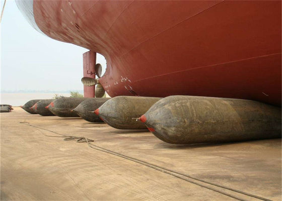 Quality Marine Bearing 400 Tons Ship Launching And Landing Airbags factory