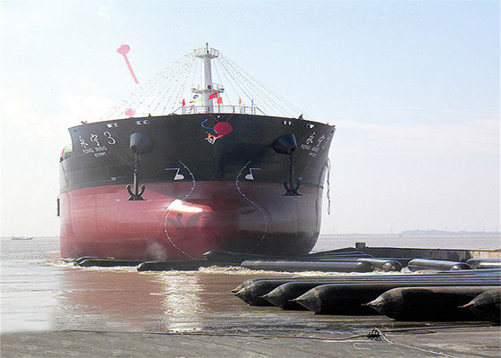 Quality Marine Bearing 400 Tons Ship Launching And Landing Airbags factory