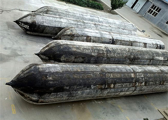 Quality ISO 14409 Certified Pneumatic Rubber Fender - Natural Rubber Marine Airbag with 80kpa Working Pressure factory