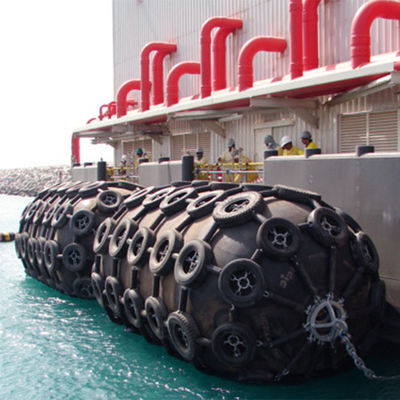 Quality ISO17357 50KPA/80KPA Pneumatic Marine Rubber Fender Durable In Use factory