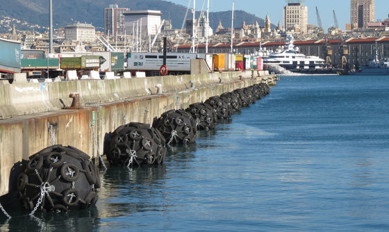 Quality ISO17357 50KPA/80KPA Pneumatic Marine Rubber Fender Durable In Use factory