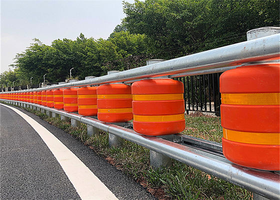 Quality SB Grade Approved Highway Safety Roller Barrier Yellow Red White Color factory