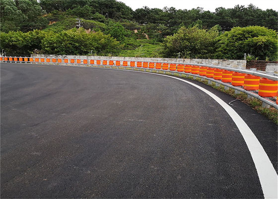 Quality Roadway Safety Barrier Traffic Safety EVA Roller Barrier Anti Crash Barrier factory