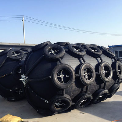 Quality ISO 17357 Pneumatic Rubber Fender / Yokohama Rubber Fender factory