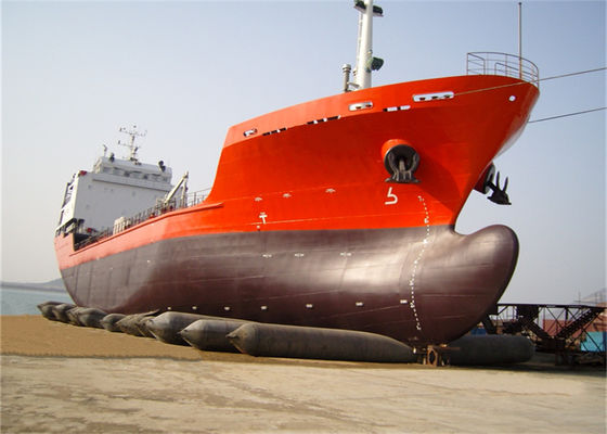 Quality Marine Rubber Airbag with Anti Static Discharge Valve for Flammable Cargo Areas, 0.8-3 M Diameter and 4-25 M Length factory