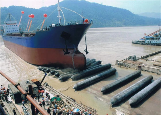 Quality ISO 14409 Certified Pneumatic Rubber Fender - Natural Rubber Marine Airbag with 80kpa Working Pressure factory