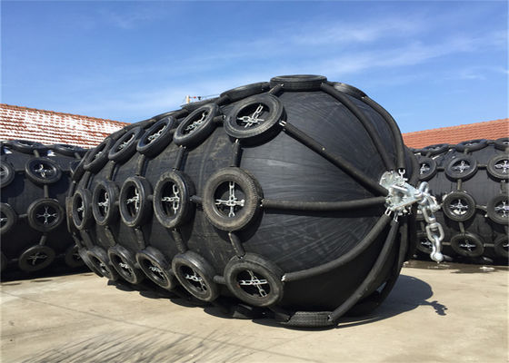 Quality Dock Floating Yokohama Type Pneumatic Rubber Fender 50kpa 80kpa factory
