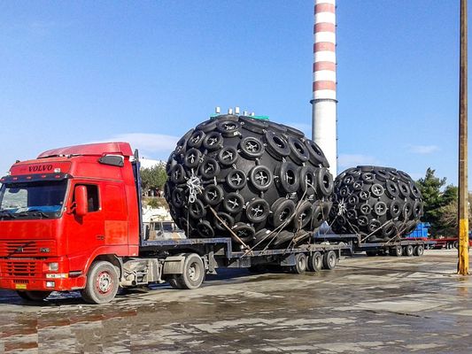 Quality Marine Equipment Pneumatic Rubber Fender Buoyancy Yokohama Type factory