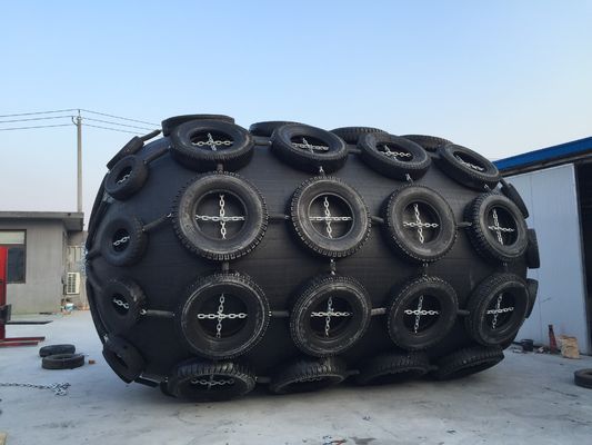 Quality Yokohama Hydro Marine Pneumatic Rubber Fender Inflatable For Boat factory
