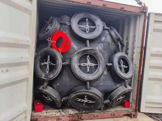 Quality Yokohama Hydro Marine Pneumatic Rubber Fender Inflatable For Boat factory
