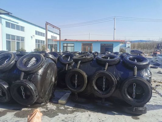 Quality High Energy Absorption Foam Filled Fender and EVA Solid Fender for Safe Ship Berthing and Anti Collision factory