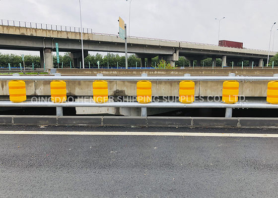 Quality Customized Color Foam Filled Safety Roller Barrier Buckets Traffic Barrier factory