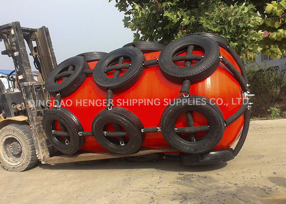 Quality ISO17357 Certified Foam Filled Fender with 0.5-4.8m Diameter and Closed-Cell Foam Filling for Marine and Dock Protection factory
