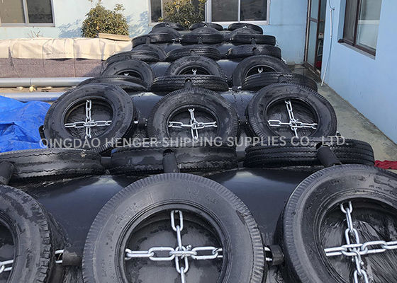 Quality ISO17357 Standard Foam Filled Fender with Customized Sizes and 0.5-4.8m Diameter for Marine Safety factory