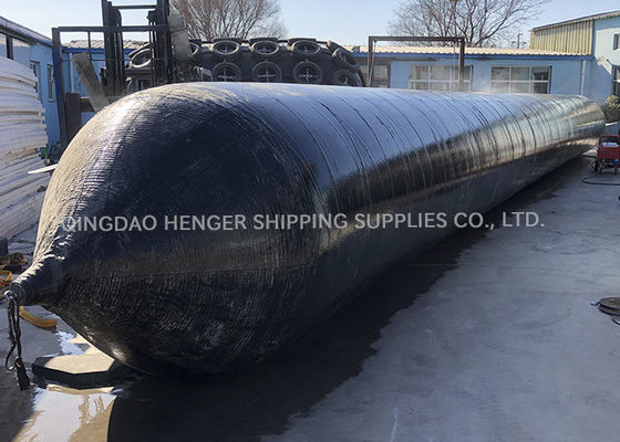 Quality ISO 14409 Certified Marine Rubber Airbag with 80kPa Working Pressure and Natural Rubber Material factory