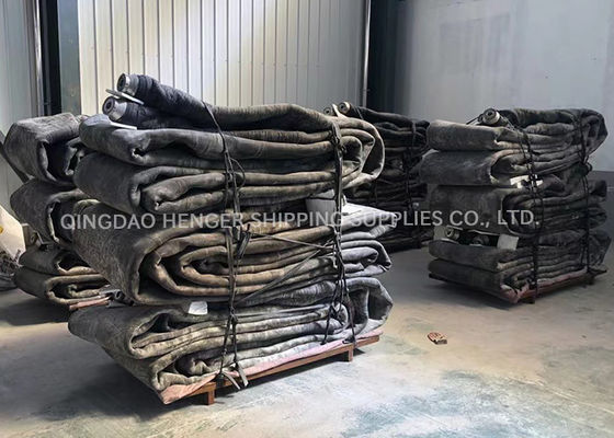 Quality BV Certificate 2x11M Inflatable Marine Airbags For Ship Launching And Salvage factory