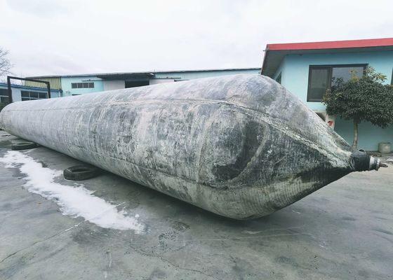 Quality ISO14409 Standard Marine Rubber Airbag Black Or Customized Marine Rubber Airbag Designed for Safe and Handling of Marine Vessels factory