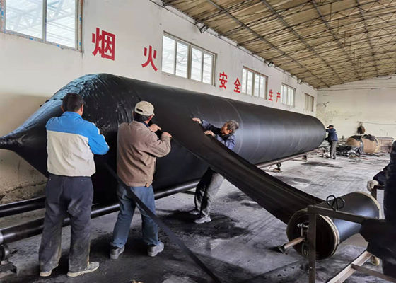 Quality ISO 14409:2011 Certified Ship Launching Airbag with 6-10 Year Lifespan and 0.8m to 3.0m Diameter Range for Marine Applications factory