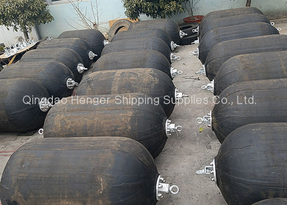 Quality Marine Yokohama Type Pneumatic Fender Rubber With 80Kpa Inner Pressure factory