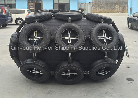 Quality ISO17357 Compliant Pneumatic Rubber Fender with Customized 0.3-4.8 M Size and 50kpa & 80kpa Pressure for Marine Applications factory