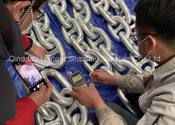 Quality Stainless Steel Marine Anchor Chain Custom Large Metal 2-7/16 factory