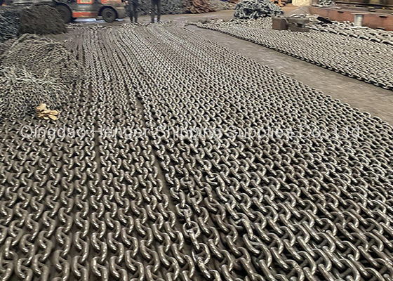 Quality Studless Steel Marine Anchor Chain Stud Link Chain factory