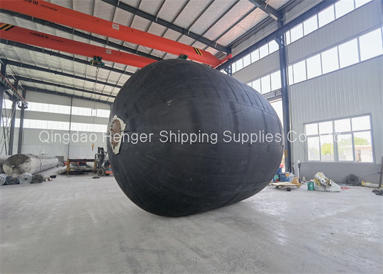 Quality ISO 17357 Compliant Natural Rubber Pneumatic Rubber Fender with 50Kpa/80kpa Working Pressure for Marine Protection factory