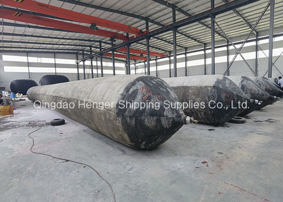 Quality Marine Rubber Airbag with 4-12 Layered Construction and Repair Kit Included for 0.8-4.0m Diameter Applications factory
